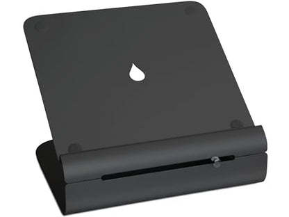 Rain Design iLevel2 Adjustable Height Laptop Stand (Patented) (Silver) (Black) - color: Black