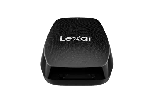 Lexar CFexpress Type B Card Reader, 1700MB/s Read, USB-C, USB 3.2 Gen 2x2 | Supports CFexpress Type B Cards, Compatible with PC, Laptop, Tablet, Smartphone, USB-C/A Cable, Compact, LRW550U-RNBNU - style: CFexpress USB 3.2 Reader