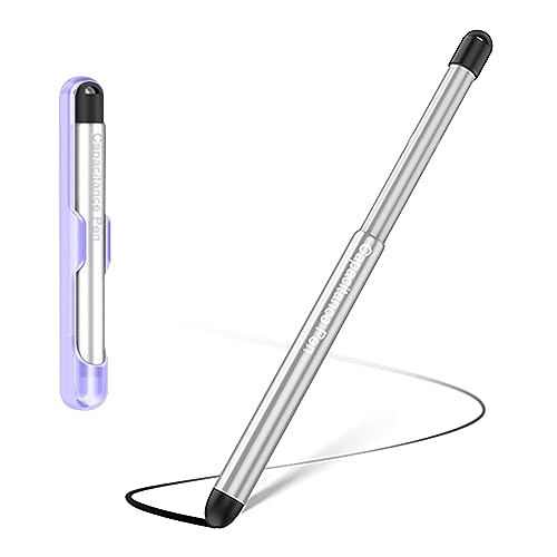 Stylus Pens with Pen Slot for Touch Screens, High Precision Capacitive Universal Stylus for iPad iPhone Tablets Samsung Galaxy All Touch Screen Devices (Purple) - color: Purple