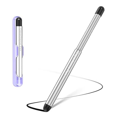 Stylus Pens with Pen Slot for Touch Screens, High Precision Capacitive Universal Stylus for iPad iPhone Tablets Samsung Galaxy All Touch Screen Devices (Purple) - color: Purple