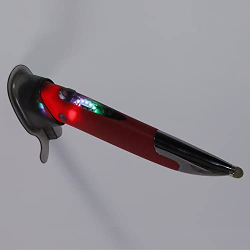 Wireless Pen Mouse, Rechargeable 2.4G Dual Mode Handwriting Stylus with Touch Head for PC Laptop iOS (Red) - color: Red
