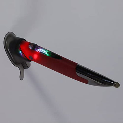 Wireless Pen Mouse, Rechargeable 2.4G Dual Mode Handwriting Stylus with Touch Head for PC Laptop iOS (Red) - color: Red