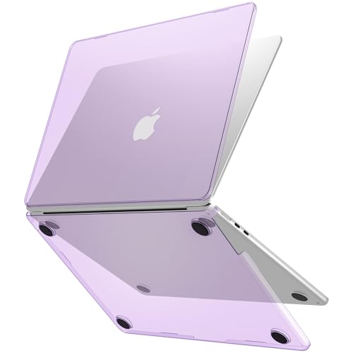 ProCase Hard Shell Case for MacBook Air 13 inch 2026 2025 2024 2023 2022, M5 A3449, M4 A3240, M3 A3113, M2 A2681, Laptop Cover for MacBook Air 13.6" -Purple - color: Purple, size: MacBook Air 13