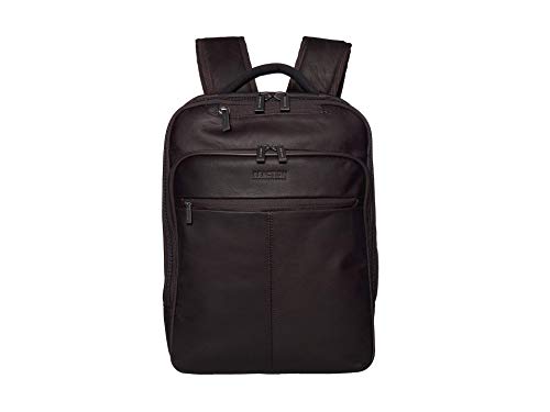 Kenneth Cole REACTION Out Of The Bag Manhattan Colombian Leather RFID 15.6" Laptop Briefcase - color: Brown