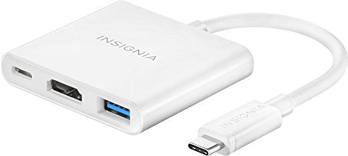 Insignia USB Type-C Multiport HDMI Adapter NS-PU378CHM 5Gbps 4K Ultra HD 60Watts - style: USB-C to Multi-Port HDMI Adapter