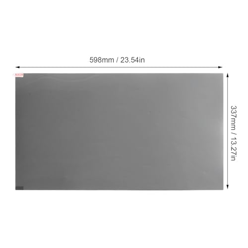 27 Inch 16:9 Computer Screen Filter for Widescreen Monitor & Laptop - Anti Glare & Blue Light Blocking Protective Film