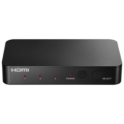 INSIGNIA TV, Monitor & Display Adapters – 4K Ultra HD, 60W Power Delivery, USB 3.0 5Gbps – Compatible with MacBook, iPad, Chromebook, Windows Laptops (3-Port HDMI Switch) - style: 3-Port HDMI Switch