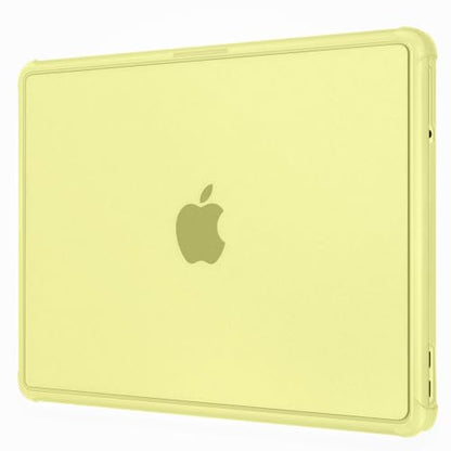 MOSISO Compatible with MacBook Neo Case 13 inch 2026 A3404 A18 Pro Chip | Anti-Cracking Cover Matte Finish Seamlessly Closes Protective Hard Shell Case Cover with TPU Bumper, Citrus - color: Citrus