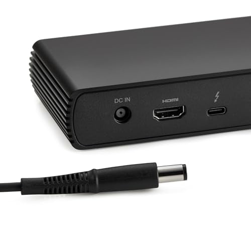 Amazon Basics Thunderbolt 4 Pro Docking Station, Dual 4K Monitor Support, 8K Display, 2xTBT4, 1xHDMI2.1, 3xUSB A 3.1, RJ45 Ethernet, Black, 7.86 x 2.95 x 1.23 inches - size: 7.86 x 2.95 x 1.23 inches