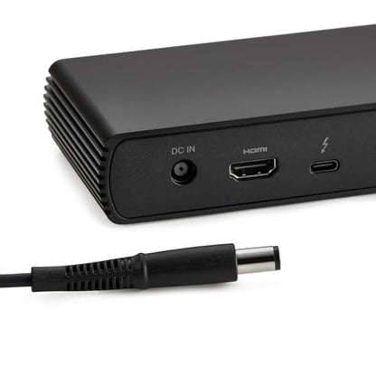 Amazon Basics Thunderbolt 4 Pro Docking Station, Dual 4K Monitor Support, 8K Display, 2xTBT4, 1xHDMI2.1, 3xUSB A 3.1, RJ45 Ethernet, Black, 7.86 x 2.95 x 1.23 inches - size: 7.86 x 2.95 x 1.23 inches
