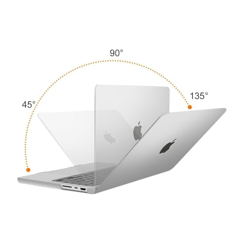 MOSISO Compatible with MacBook Pro 14 inch Case M5 2026 M4 2025 M3 M2 M1 2024-2021 A3427 A3426 A3434 A3112 A3185 A3401 A2918 A2992 A2779 A2442,Hard Case&Keyboard Skin&ScreenFilm&Pouch, Frost - color: Frost