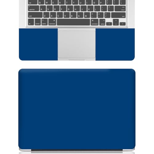 15-15.6 inches Netbook Laptop Skin Sticker Decal Reusable Cover Protector for 11.6 12 13 13.3 14 15 15.4 Notebook Chromebook Easy to Apply and Remove, Scratch-Resistant Waterproof I Navy Blue - color: Navy Blue