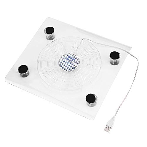 FOSA Cooling Pad for //Laptop, Ultra Quiet Cooler Stand with LED RGB Lights, Light Weight Gaming Cooling Stand Cooling Base for , , Notebook