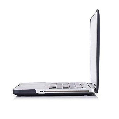 RUBAN Case Compatible with Old MacBook Pro 15 inch 2011 2010 2009 Release A1286, Plastic Hard Case Shell and Keyboard Cover for Older Version MacBook Pro 15 Inch with CD-ROM - Black - color: Black