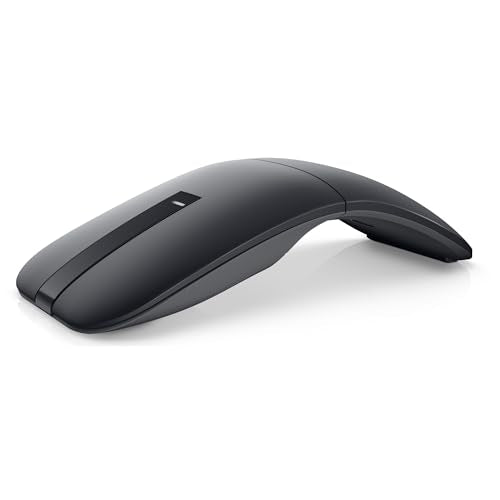 Dell Bluetooth Travel Mouse MS700, 4000 DPI, 2 Buttons | Bluetooth 5.0 LE, Touch Scroll, Swift Pair, AAA Batteries Included, 3 Year Advanced Exchange, Black - color: Black