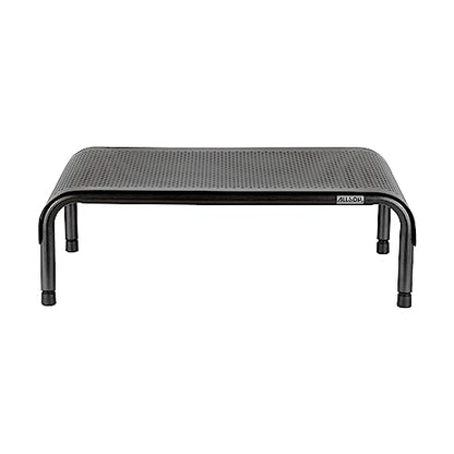Allsop Metal Art Ergo 3 Adjustable Monitor Stand, TV / Laptop Riser, 3 Height Levels with Micro Leg Adjustments, Non-Skid, Holds 35 lbs (06494)