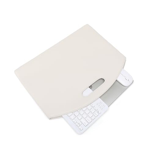 Official Document Computer Bag Stylishly Sleek with Multiple Compartments and Easy to Carry Design - color: French Oak/Pu