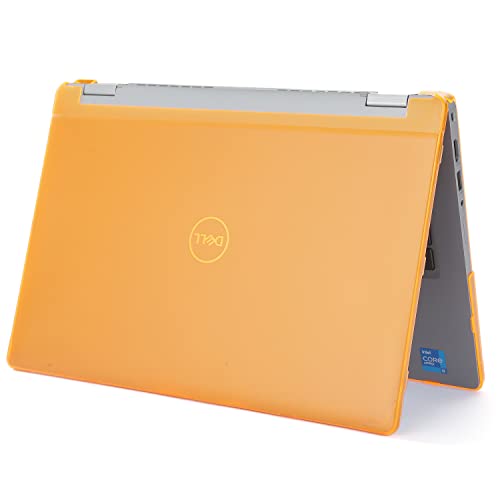 mCover Case ONLY Compatible for 2021～2024 13.3" Dell Latitude 5320 5330 5340 5350 2-in-1 Windows Laptop Notebook Computer (NOT Fitting Any Other Dell Models) - Orange - color: Orange