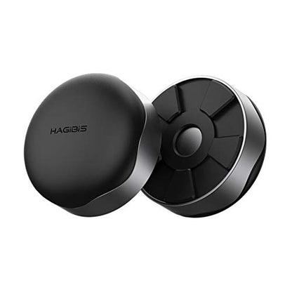 Laptop Cooling Pad, Hagibis Ergonomic Laptop Stand Small Invisible Cooler Ball Portable Magnetic Foot Heat for MacBook Pro Computer - color: Grey