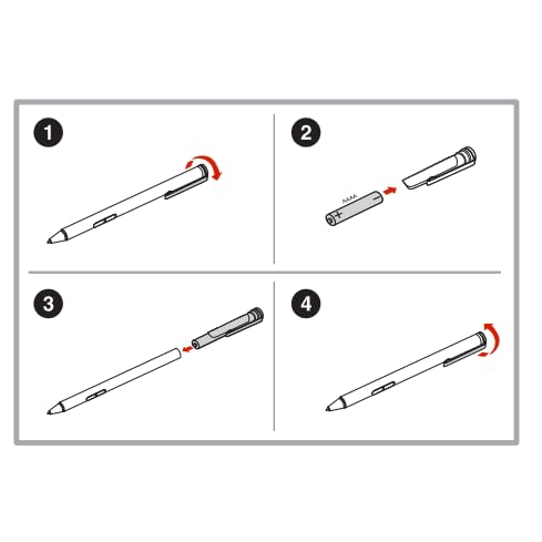 Active Pen for Lenovo Thinkpad Yoga C930-13, 720, 730, 920, Flex 14/15, Flex 6, ThinkPad X1 Yoga Gen 3, X1 Extreme, X1 Tablet Gen 3, Miix 720, Miix 520/510-12, 4X80N95873 GX80N07825, Black - style: Active Pen