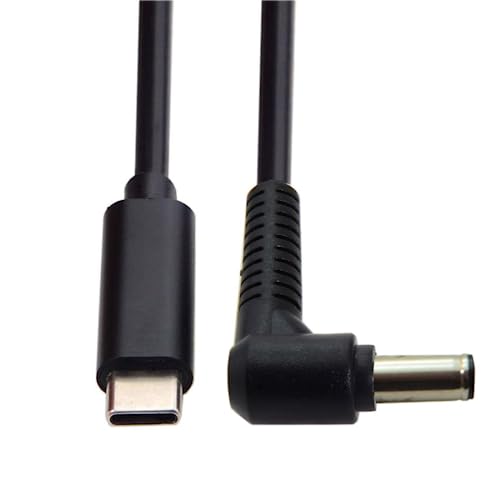 chenyang USB C to DC 6.0x1.4mm Power PD 65W Charge Cable for Laptop Notebook - color: Black 65W 6.0x1.4MM