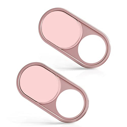 imluckies Metal Webcam Cover Slide, 0.023in Camera Cover for Laptop Computer, MacBook Pro/Air iMac iPad Tablet iPhone 8/7/6 Plus, Echo Show/Spot Web Camera Blocker Protect Your Privacy [2 Pack Pink] - color: 2 Pack-Pink