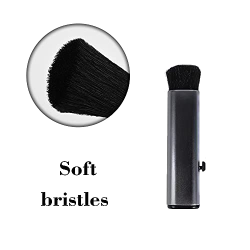 2 Pcs Retractable Keyboard Cleaning Brush Computer Cleaning Tool Dust Removal Brush for Desktop Table
