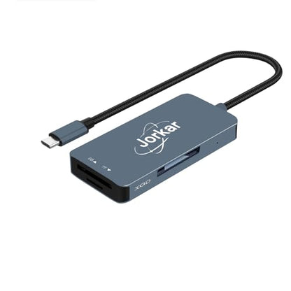 XQD Card Reader USB-C, XQD to USB C Camera Memory Card Reader, Compatible with Sony Nikon Cameras, 3 in 1 XQDs & SD & Micro SD TF Card Readers (Not for CFexpress) - size: XQD Card Reader