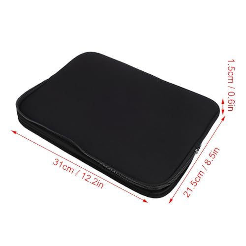 Basic Laptop Sleeve, Water Proof Neoprene Tablet Sleeve Carrying Bag Protective Cover Zippered Top Opening for Travel Business and Academic Use (11 Inch) - size: 11 Inch