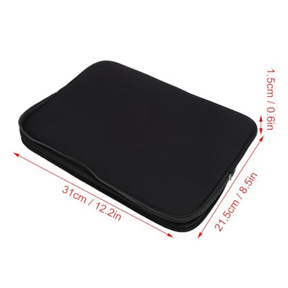 Basic Laptop Sleeve, Water Proof Neoprene Tablet Sleeve Carrying Bag Protective Cover Zippered Top Opening for Travel Business and Academic Use (11 Inch) - size: 11 Inch