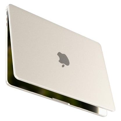 BlueSwan for MacBook Air 13 inch Case, M5 M4 M3 M2 2026-2022 Laptop Cover | 100% Match Official Color, Matte Grippy Texture, Scratch Resistant, Easy to Snap on, Air 13.6 Protective Hard Shell - color: Starlight Clear