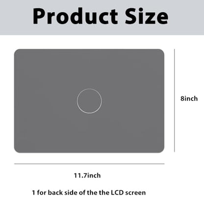 Laptop Skin Decal for 2026 MacBook Neo 13" Model A3404 | Ultra-Thin Wrap with Anti-Scratch, Dustproof,and Anti-Fingerprint Protection,Residue-Free Protective Sticker (Gray) - color: Gray