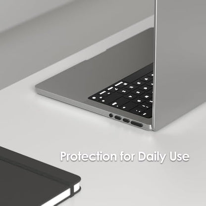 ProElife 21-Pcs Anti Dust Dirt Plug for MacBook Pro 14, Green, Black, Clear | Protective Laptop Silicone Anti Dirt Protective Cover, Durable & Reusable, Custom Fit Design, Easy to Apply and Clean - color: Black/Clear/Green
