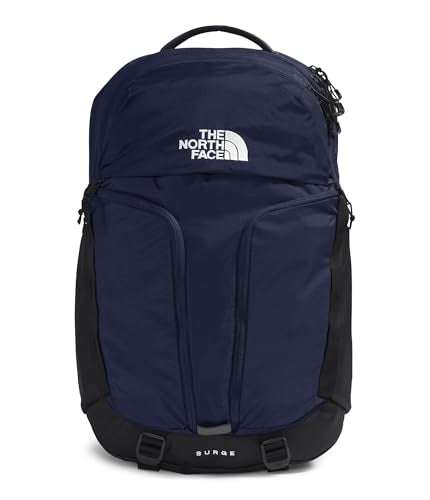 THE NORTH FACE Surge Commuter Laptop Backpack | Daypack With Water Repellent Finish, 16" Laptop Sleeve, Reflective Details - color: Tnf Navy/Tnf Black-npf, size: One Size
