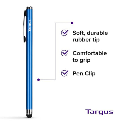 Targus Slim Stylus for Tablets and Smartphones, Metallic Blue (AMM1203US) - color: Metallic Blue, style: Slim Stylus