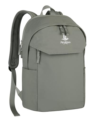 School Backpack for Teens, College Backpack Fits 15.6 Inch Laptop | Travel Backpack for Men Women, Book Bag, Lightweight Daypack, Water Resistant Fabric, Scratchproof Laptop Compartment (Green) - color: Green