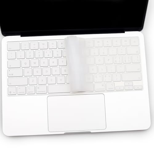Keyboard Cover for 2026 New MacBook Neo 13 inch with Apple A18Pro Chip/A3404, MacBook Neo 13.0'' A18 Pro Accessory, US Layout Keyboard Skin-Clear - color: Clear
