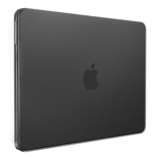 MOSISO Compatible with MacBook Neo Case 13 inch 2026 Release Model A3404 | Seamlessly Closes & Fingerprint-Resistant Protective Hard Shell Cover, Great for Work Travel Study Daily Use, Black Clear - color: Black Clear