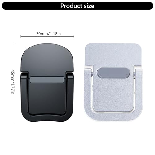 2PCS Foldable Laptop Stand Portable Notebook Holder Adjustable Cooling Bracket for Tablet - color: Silver Double Set Mo
