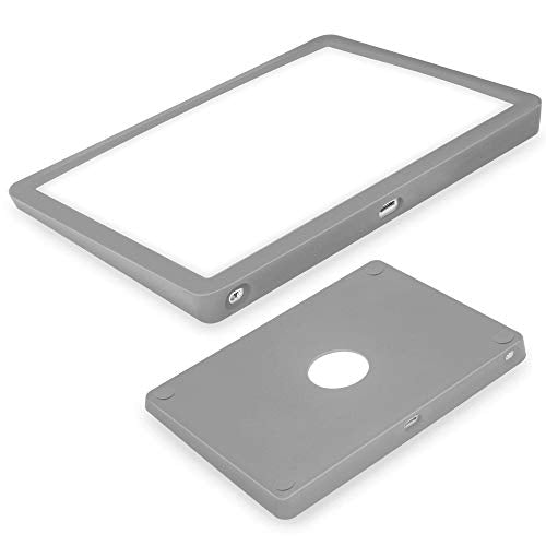 Silicone case for Magic Trackpad 2 Silicon case for Apple Wireless Touchpad Apple Trackpad Protective Cover (Gray) - color: grey