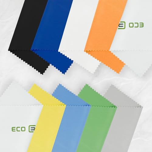 Eco-Fused Microfiber Cleaning Cloth - 5.5x3'' Microfiber Cloth - Pack of 18 Lens Cleaning Wipes - Cleaning Cloth for Glasses, Eyeglasses, Camera Lens & Phones - color: 18 Pack - 5.5 X 3 Inch