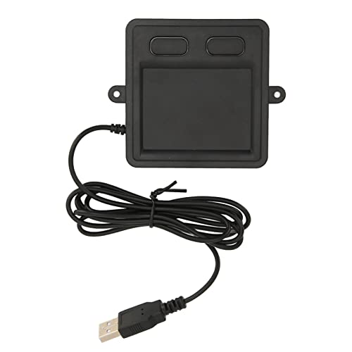 Zunate Wired USB Touchpad, High Sensitivity Portable Trackpad for Laptop and Desktop, Mini External USB Touchpad Trackpad with 2 for 10, 8,7