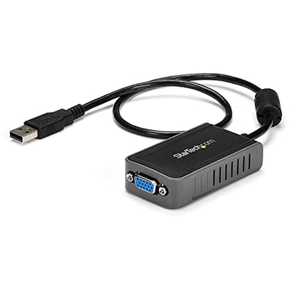 StarTech.com USB 2.0 to VGA Adapter, USB to VGA Monitor Converter for Windows, 1440x900 (no support for macOS/ChromeOS/Linux) - style: 1440p x 900p