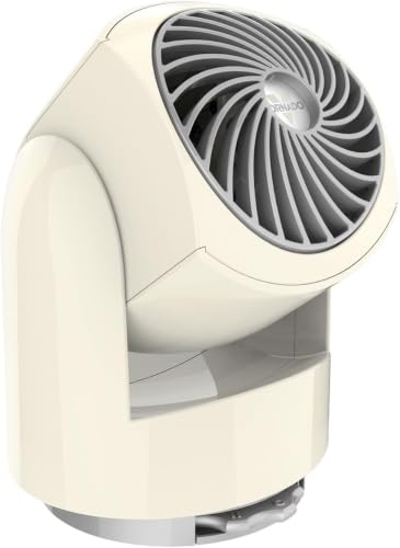 Vornado Flippi V6 Compact Air Circulator Fan,Quiet Portable Travel Fan for Office or Bedroom,Adjustable Head,2 Speeds,Vintage White,(Pack of 6) - color: Vintage White (Cream), size: Personal (Pack of 6)