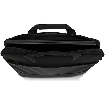 Lenovo Laptop Shoulder Bag T215 15.6 inch - Black- Slip Laptop Compartment - Front Zippered Pocket - Adjustable Strap
