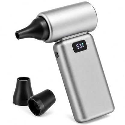 Electric Air Duster – 100000RPM Cordless Violent Fan Blower with 5-Speed Settings, Fast Charging, Brushless Motor, Dust Removal for Car, PC, Keyboard, Home, Outdoor Use