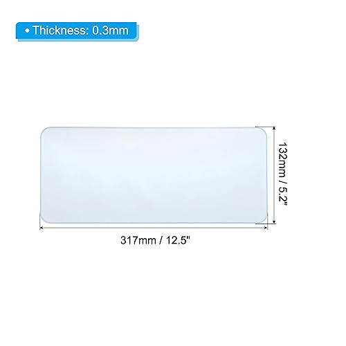 Universal Silicone Keyboard Protector Skin for 13.3"-14" Laptop Notebook 12.5 x 5.2 Inch Blue Ultra Thin Keyboard Cover Keyboard Protective Film 2Pcs