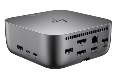 HP 100W G6 Thunderbolt 4 Dock Universal Thunderbolt/USB-C Docking Station | Bundle with DKZ Hub, Single Cable for Charging, Data Transfers to Any Brand Laptop) 9X472UT#ABA (2-Pack) - size: 2 Pack