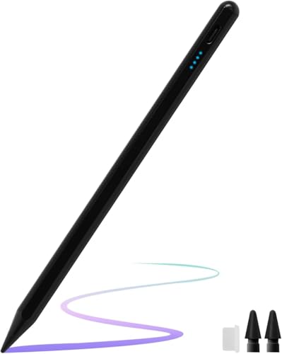 Stylus Pen Android for AMZ HD 10/Max 11 Compatible with Samsung/Lenovo Android Tablets S Pen(Black) - color: Black