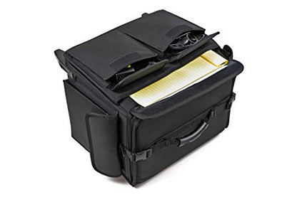 MCY LTPJ-RB03 Business Projector Case Rolling Briefcase Laptops - Large, 16x17x12.5 inches